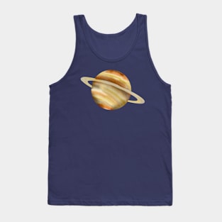 Amazing Planet Artwork Design Tank Top